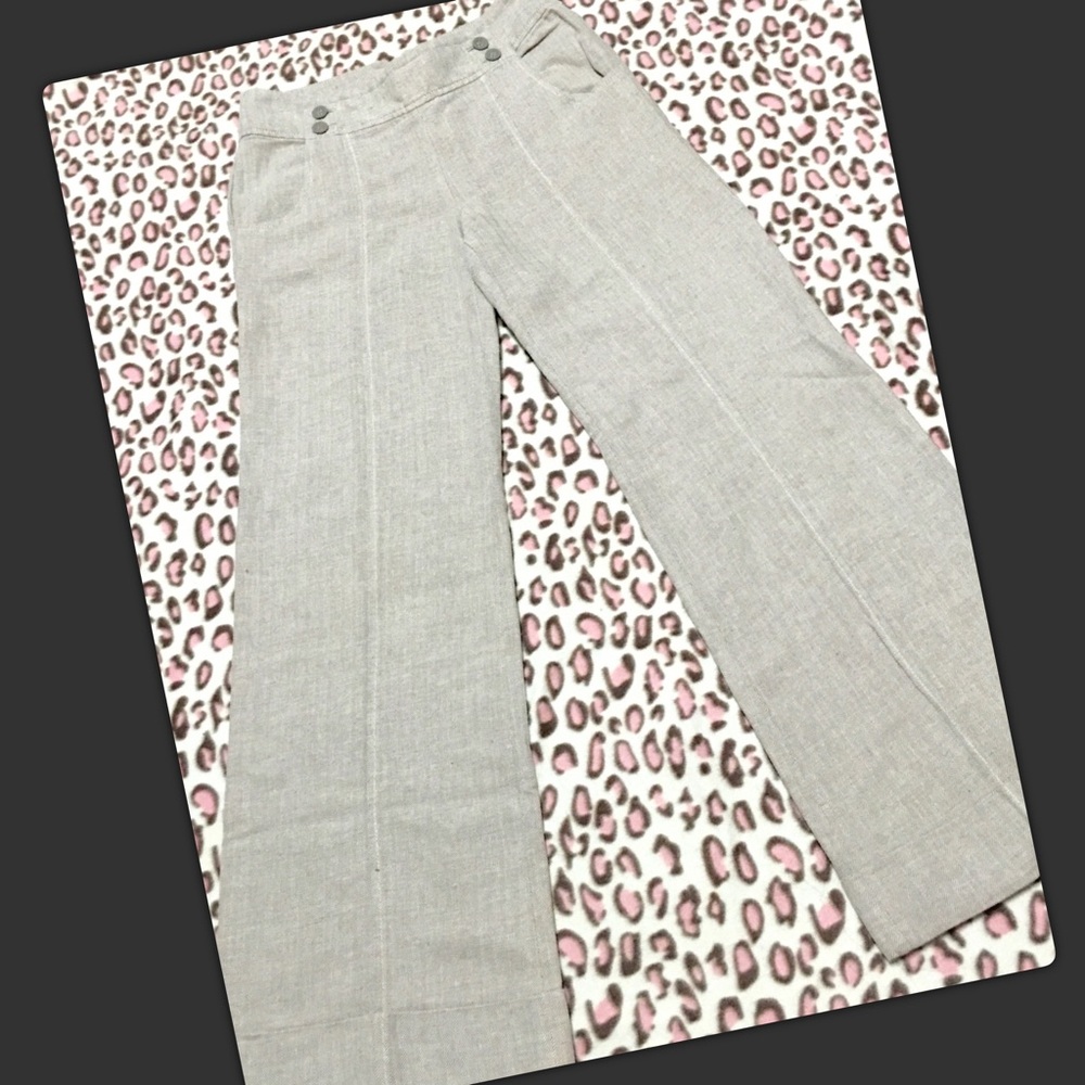 ANTHRO Elevenses Sailor Wide Leg Dress Pants